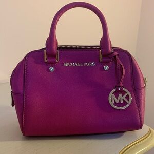 Michael Kors Hot Pink Small Hand Bag